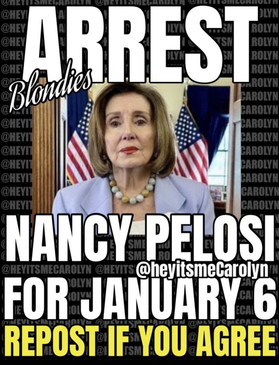 Nancy Pelosi should be in PRISON‼️