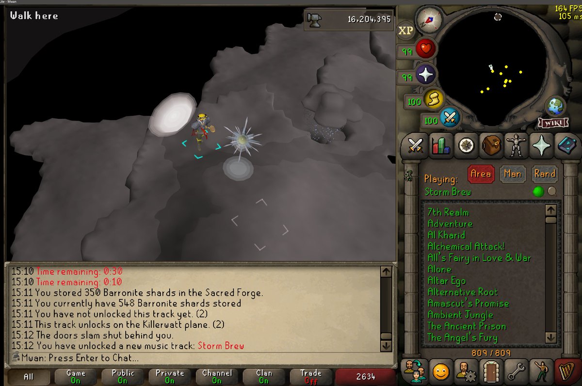 wanotherwan's tweet image. 809/809 music tracks!