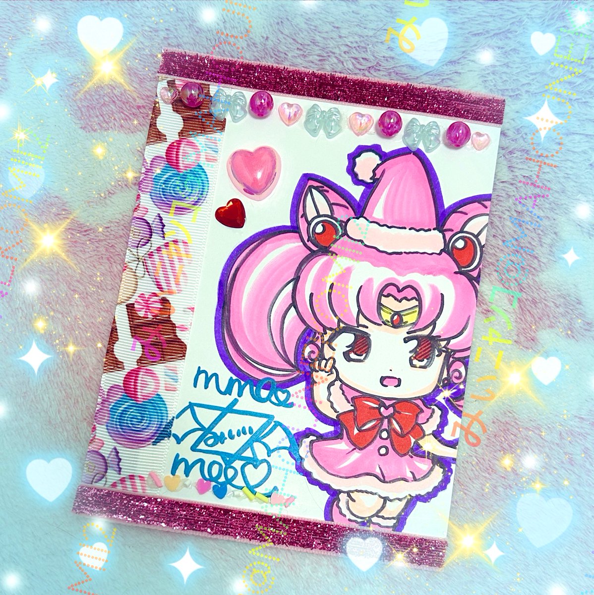 【新品未使用】みっちーのアニメ　ナミちゃんとミーコさん　額入り複製原画 💖 11.8 A40 告知✨️みぃﾆｬﾝｺ🐈💖 on X