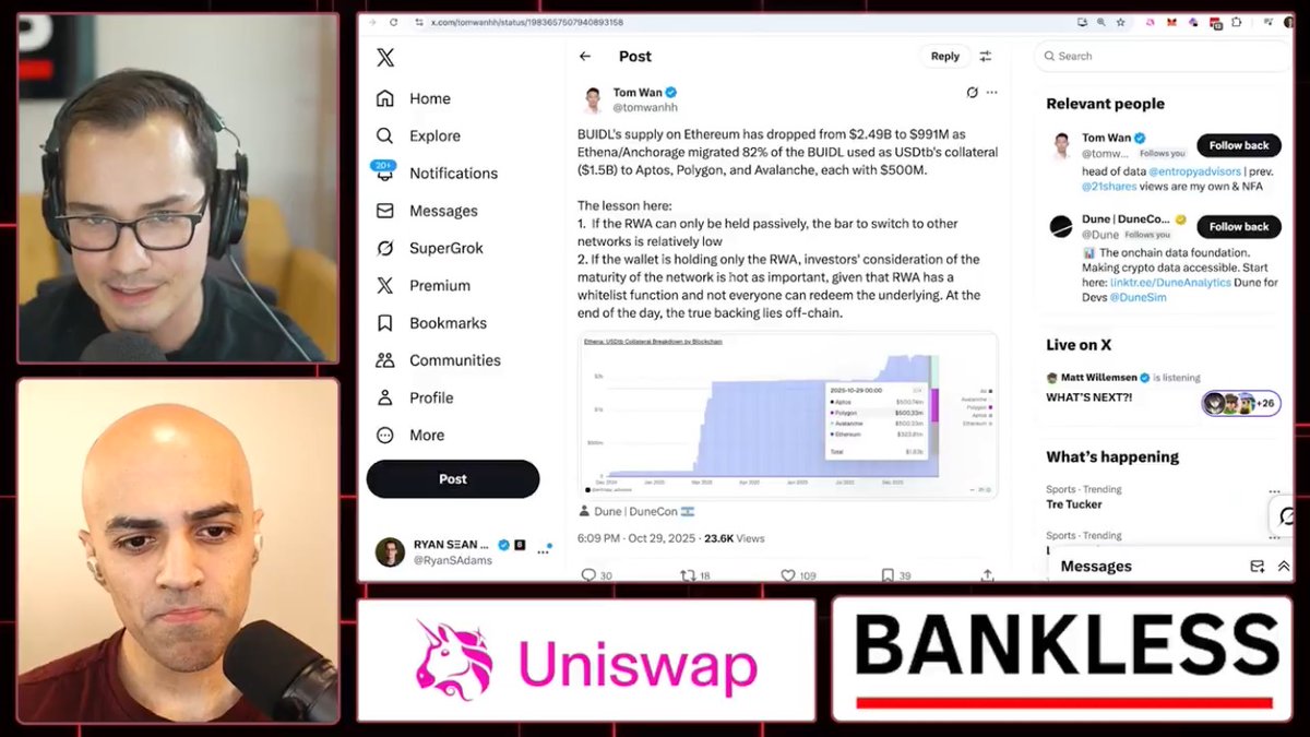 Thank you for featuring <a href="/Bankless/">Bankless</a> 🫡