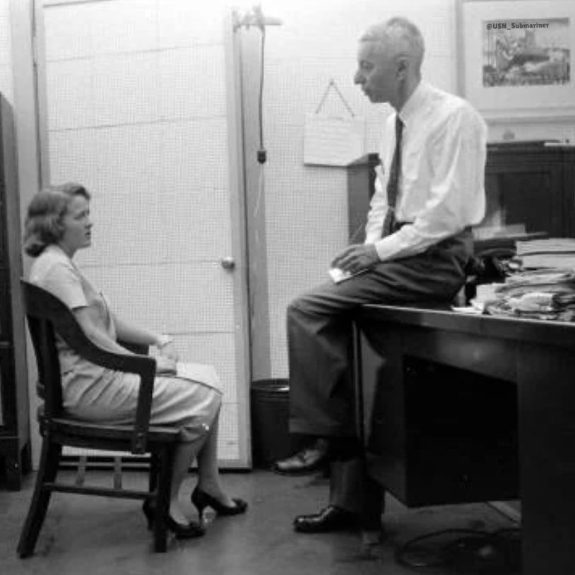 USN_Submariner's tweet image. Care enough about your subordinates to saw the front legs off their chair