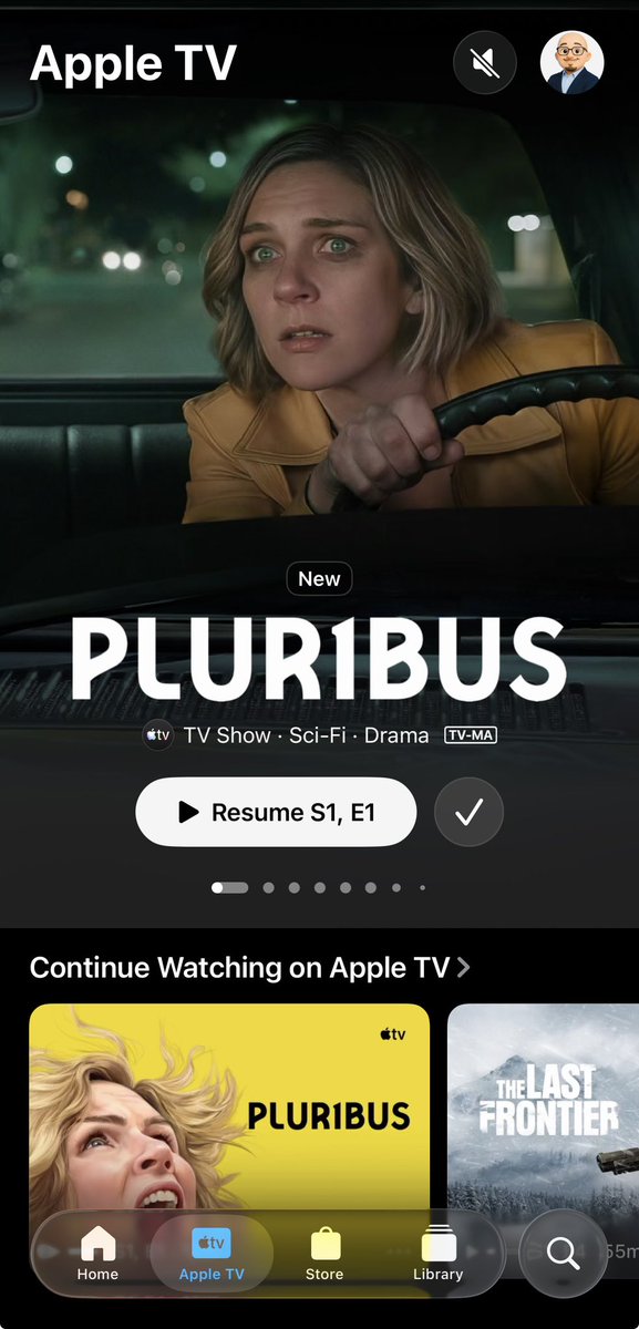 我劝告你们，就现在，放下手里的一切，先来看这部剧！文斯·吉利根携绝命毒师和绝命律师原班人马打造的《万里挑一》！是的，现在就立刻开始看！从第一集就开始神展开！今天只有两集，但我已经等不及下周了！#Pulribus #AppleTV