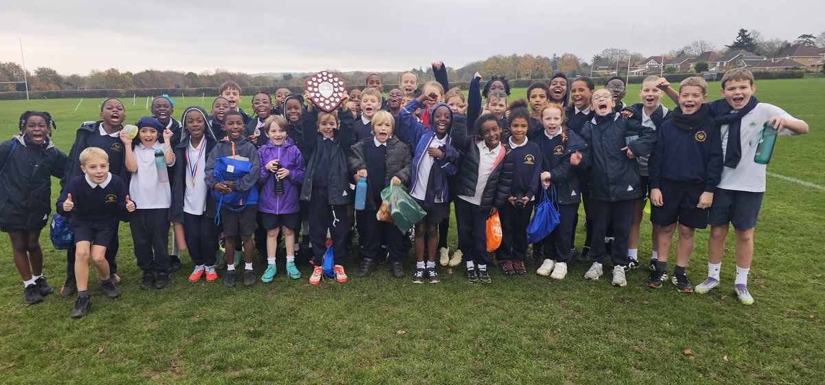 Well done to our Cross Country team regaining the trophy for the 7th year out of 9! Some fantastic runs today!