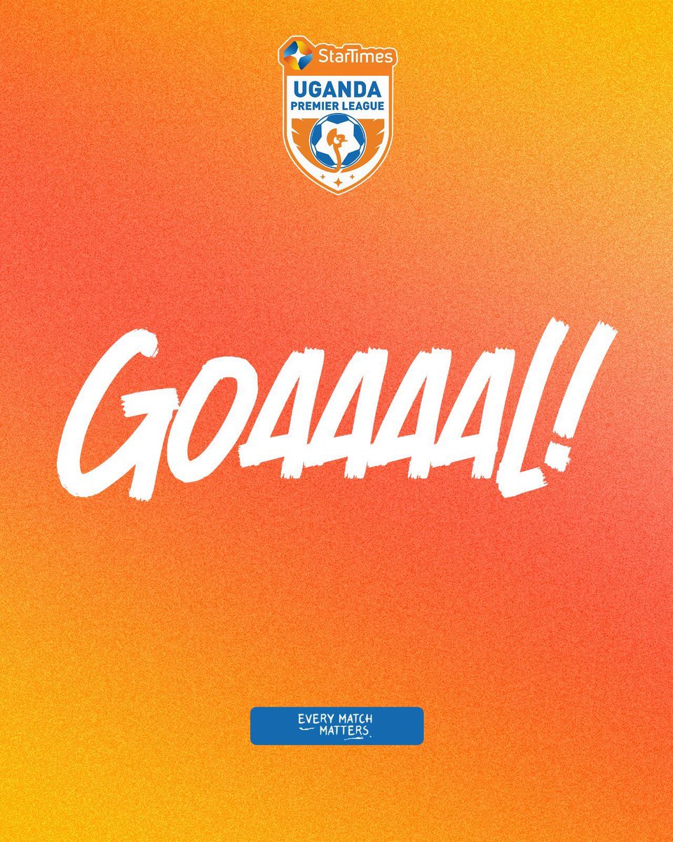 UPL's tweet photo. Goal! Calvary FC (John Rogers)

52’ Calvary FC 1-2 Entebbe UPPC FC

#CALEBB | #StarTimesUPL https://t.co/C7K0JDRtu6