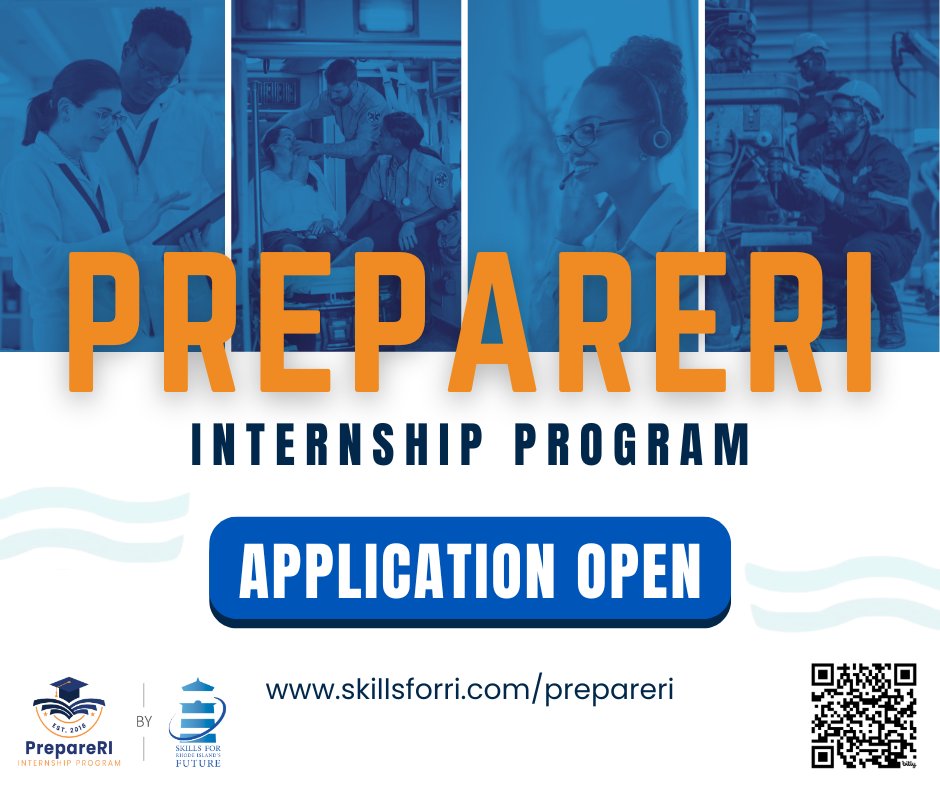 PrepareRI High School Internship Program tweet media