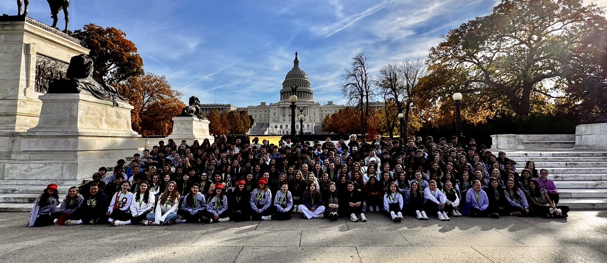 MrsKalbfleisch's tweet photo. Good morning from Washington D.C.!
#CMSDC25 https://t.co/pGXv1bzldi