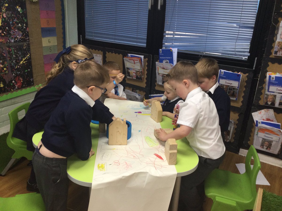 The children have being making a map of Boothstown☺️