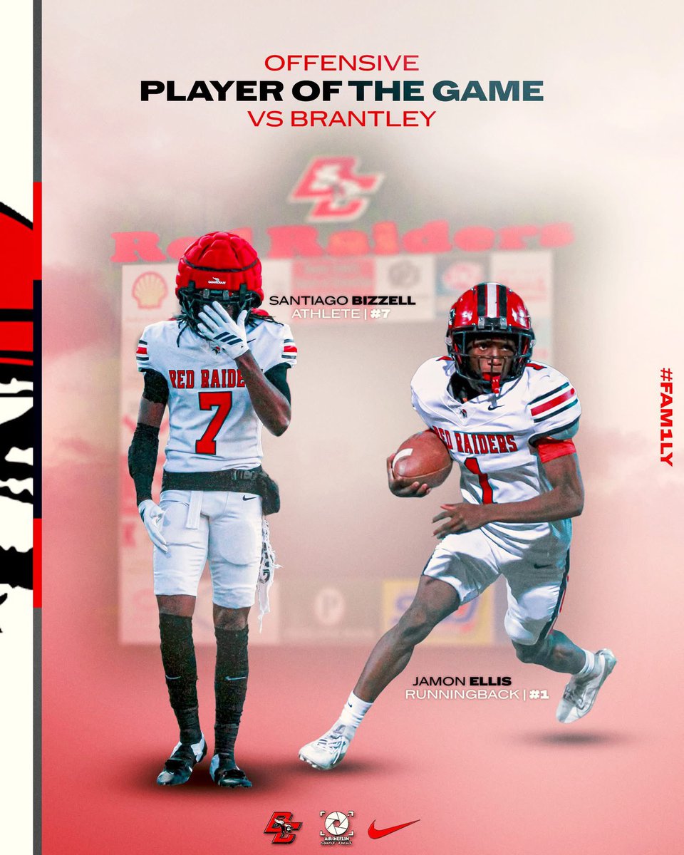 RecruitBCFB's tweet image. 🚨Players of the Game 🚨

Farm Bureau - Scottland Hennesy

Offensive - Santiago Bizzell &amp;amp; Jamon Ellis

Defensive - Kaiden Barnes, Jaylen Marion &amp;amp; Whitman Tyre

Special Teams - Whitman Tyre 

#FAM1LY 🔴⚪️⚫️