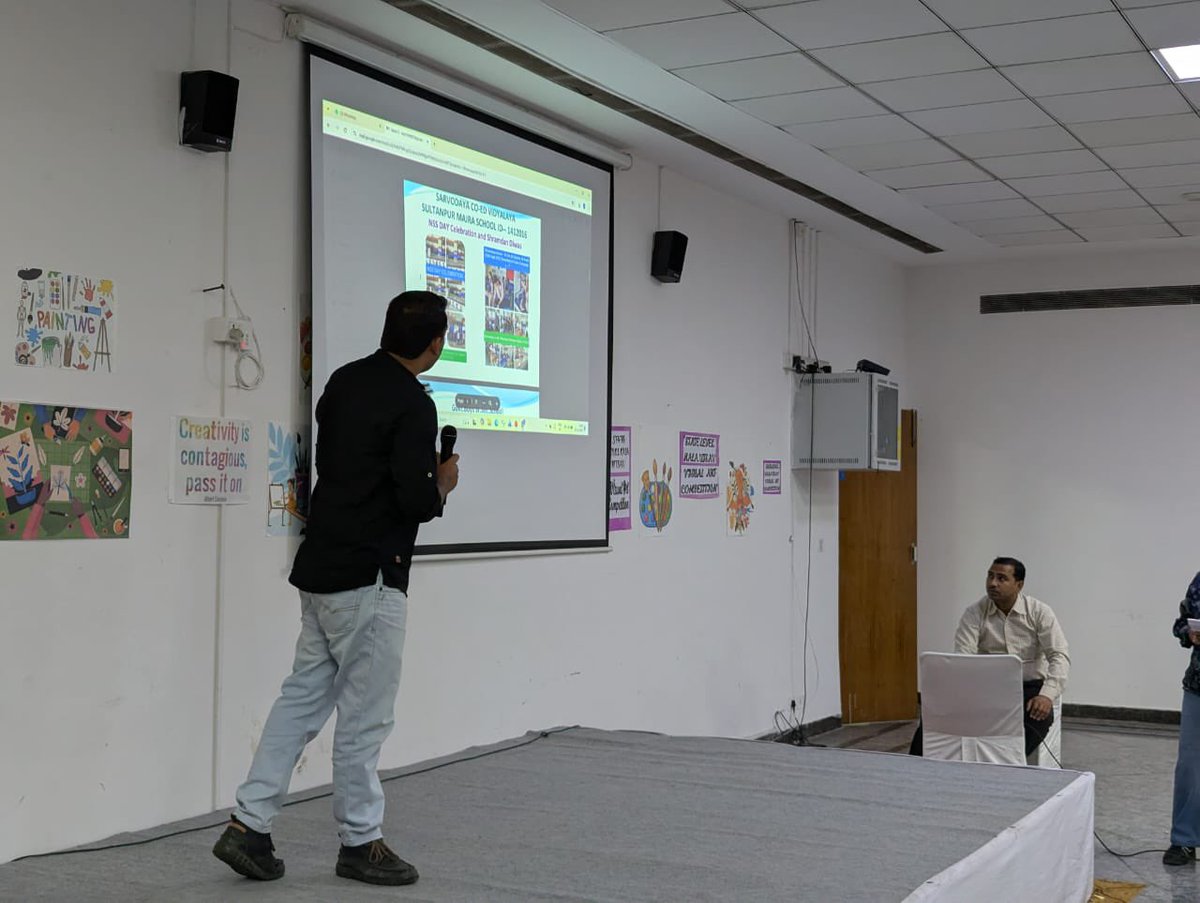 nss1412016's tweet image. Gave a presentation on Best Practices of NSS during the 2-day Training Programme for NSS Programme Officers held on 6–7 November 2025.
An enriching experience to share insights and learn from fellow participants.
@PEBranchGNCTD 
@_NSSIndia 
#NSS #TrainingProgramme #BestPractices