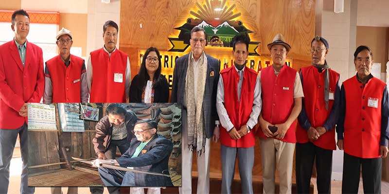 Arunachal24in's tweet image. ARC Chairman Pramod Jain visits Ziro, reviews governance and service delivery, and interacts with officials and GBs on district challenges.
 #ArunachalPradesh #Ziro #AdministrativeReforms #Governance #PramodJain #LowerSubansiri #PublicServiceDelivery #ARC 

Read More-…
