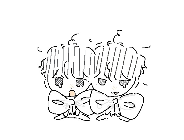 예전에 그렸던 #찬부 #부찬