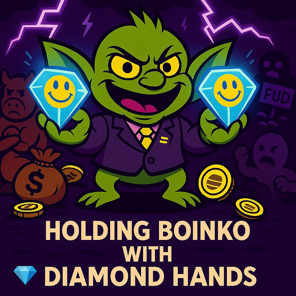 olaweb07's tweet image. 🚀 $BOINKO is taking over the meme world!

While others fade away, Boinko keeps building, burning, and booming 💥
The community is loud, the energy is unmatched, and the fun never stops 🤪

Liquidity locked 🔒
Burns live 🔥
Games running 🎮
Memes flying 🌀

If you’re not in…