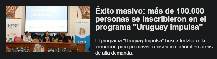 Los uruguayos  son una manga de atorrantes que no quieren ni laburar ni estudiar