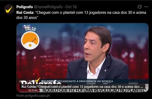 Só a Mentira importa.