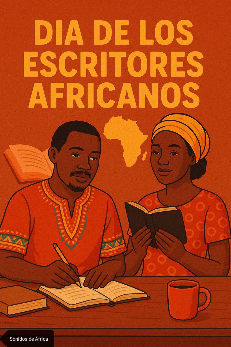 Día Internacional del Escritor Africano.
Instaurado en 1991 por la conferencia de ministros de Educación y Cultura africanos a propuesta de la Asociación Panamericana de Escritores (PAWA).
#África #Literatura #DíaInternacional
Imagen creada con #IA