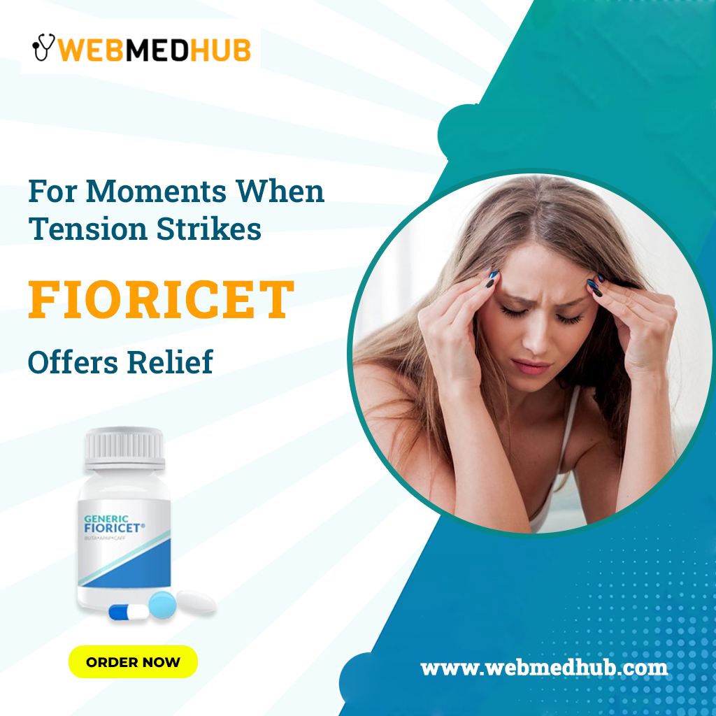 💊 Fioricet helps you stay focused and relieve tension headaches.
🔗 Buy Fioricet Online at - webmedhub.com

#BuyFioricetOnline #HeadacheRelief #PainManagement #BuyMedicineOnline #WebMedHub
