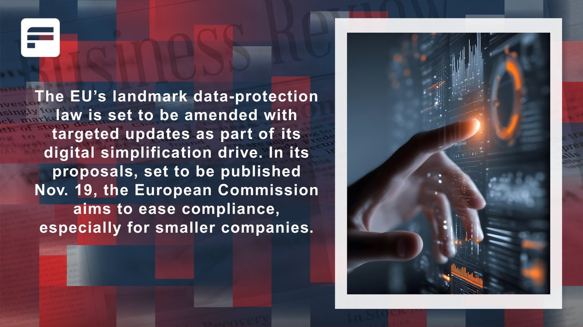 💬EU Commission to tweak GDPR’s core definitions in simplification push
The European Commission is preparing targeted amendments to the GDPR as part of its upcoming Digital Simplification (Omnibus) Package, due on November 19.
febis.org/2025/11/07/eu-…