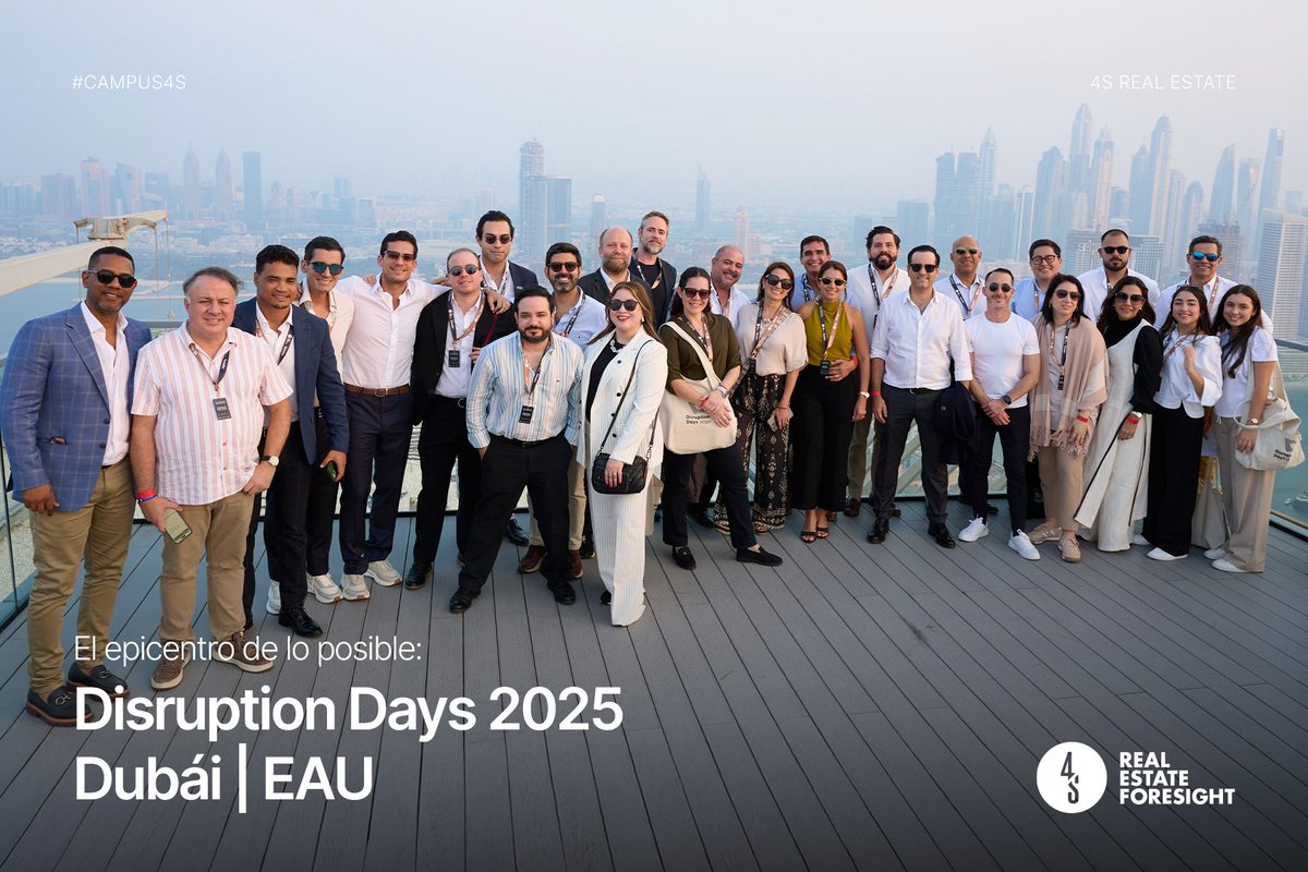 4SRealEstate's tweet image. 🌍 Entender hacia dónde se mueve el mundo inmobiliario es conectar con el futuro desde los lugares donde se está definiendo.

Dubái es el epicentro de esa conversación, y 4S Real Estate está ahí como protagonista. 🏙️

#4SRealEstate #Dubai2025 #RealEstateInnovation #FutureCities