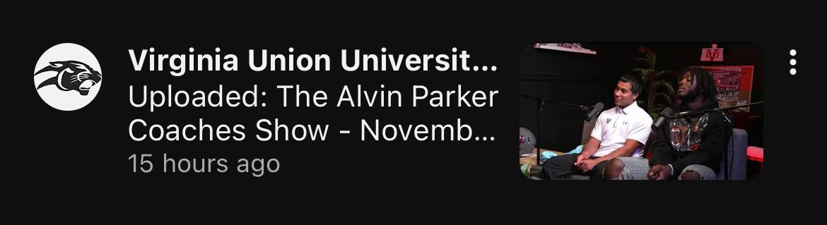 Pperez86's tweet photo. Hear @RJRosales11 - RJ Rosales and his Teammates speak in their next game against crosstown rivals, about last game of regular season, and Post Season Playoffs coming. @VUUPanthers are Rank #2 in NCAA DII Super Region 1
@Indians_IHS @ImmokaleeFB https://t.co/B1r3E3GDSI