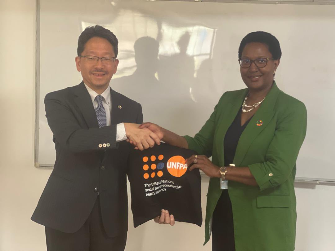 muriel_mafico's tweet photo. Long-standing #partnership. Delighted to meet HE Ambassador Suzuki Hideo. Arigato 🇯🇵 #partneratcore https://t.co/9XPIC3sWU3