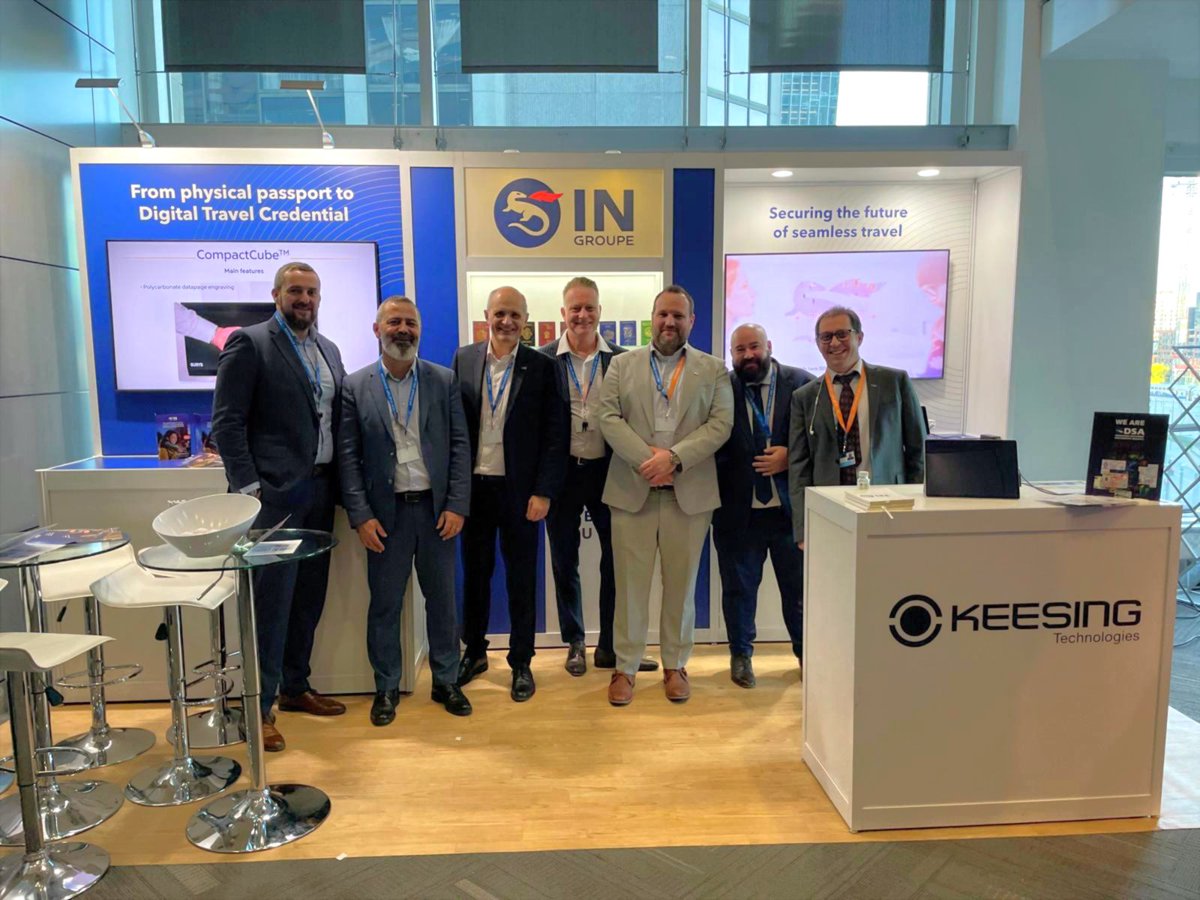 Thank you for the great conversations during #ICAO TRIP Symposium. We really appreciated connecting with many of you in #Montreal. Looking forward to continuing these discussions and exploring new opportunities together!

#KeesingTechnologies #ICAOTRIP2025 #KeesingEvent