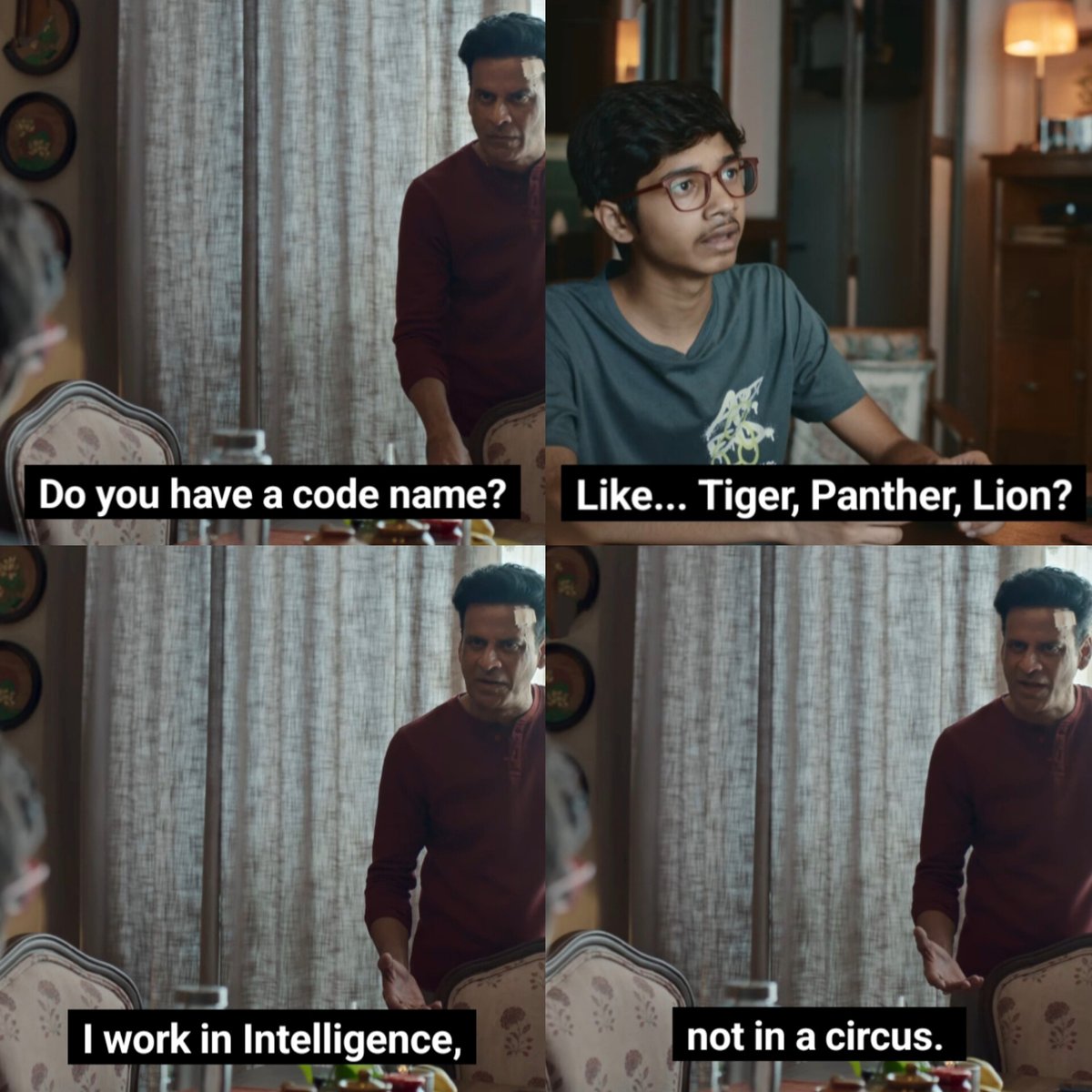 Did Family Man take a jibe at the Spyverse?