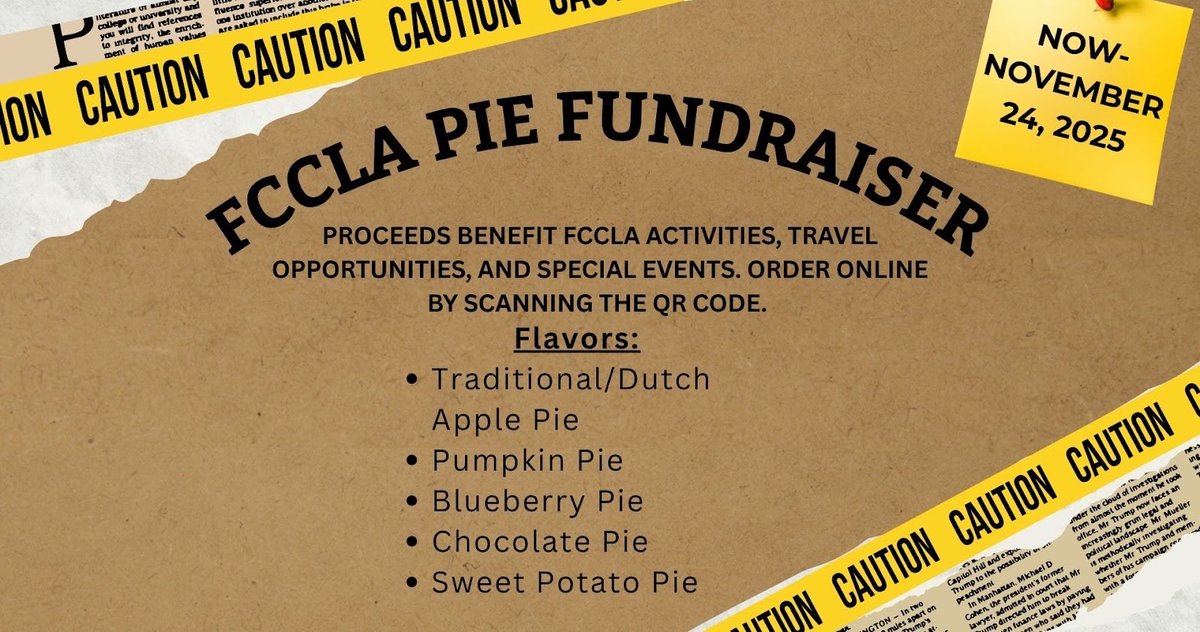 SKMS_FCCLA's tweet photo. Yesterday our Signal Knob FCCLA chapter held its November meeting! 
🍎 VA FCCLA State Conf. Interest Mtg – Nov 10 @ 4:30pm in Ms. Amari’s room. 
🥧 Pie Fundraiser – Orders due Nov 24, delivery Dec 15
🐾 Animal Supply Drive – Held all month long for ShenCo Animal Shelter! https://t.co/Ug4U2G3ITN