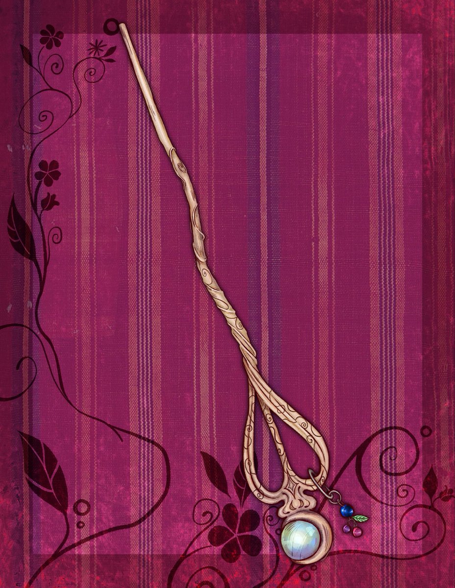 tinygxrilla's tweet image. details!! luna with xeno and pandora, her wand and her outfit :)