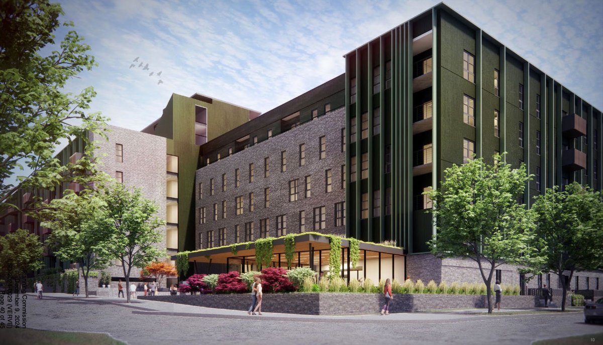 Proud to help shape VERVE Fayetteville🎓—a bold student living community steps from the University of Arkansas. Our custom aluminum fins bring design + performance to this 7-story, 532K sq. ft. project with 845 beds &amp; 33K sq. ft. of amenities  #Levolux