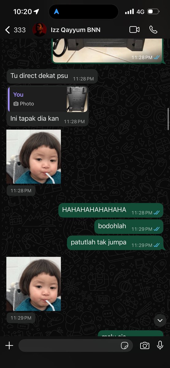kanzools's tweet photo. walaupun chat ni dah dua tahun, tapi dia still live rent free dalam otak aku sebab aku bodoh sangat 🤣 https://t.co/FhFVJE2Lur