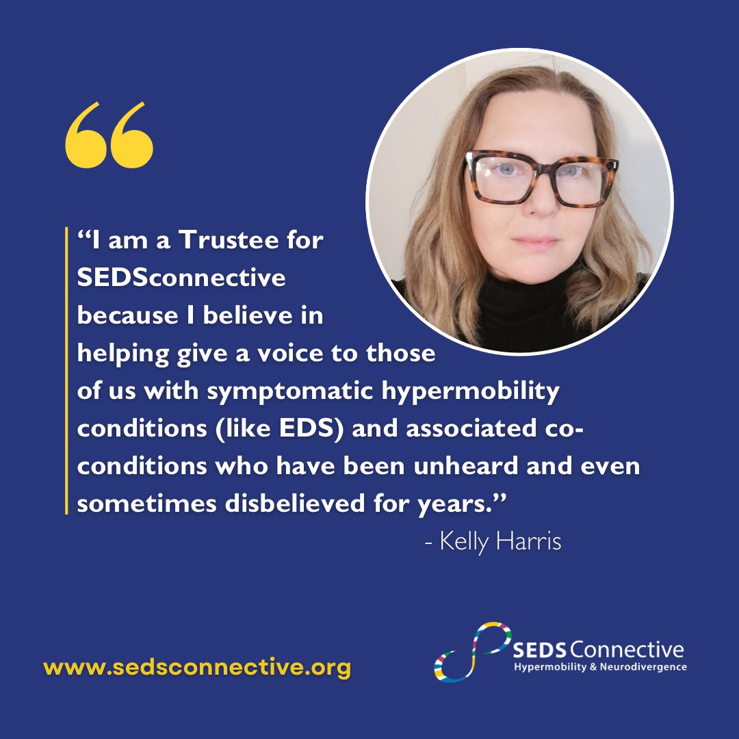 It’s #TrusteesWeek! 💙
We want to say a huge thank you to all of our incredible Trustees for everything they do to guide and support SEDSConnective.
A huge thank you to Kelly Harris one of our incredible trustees who also helps to run our free monthly support meetings in Brighton