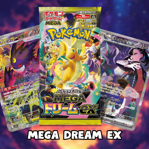 Dropped another 70x booster boxes of Mega Dream ex Japanese on the website   https://t.co/vm4VbWCvJs Prices: $113 98 ex VAT 87 We ship within 2-5  days internationally with UPS