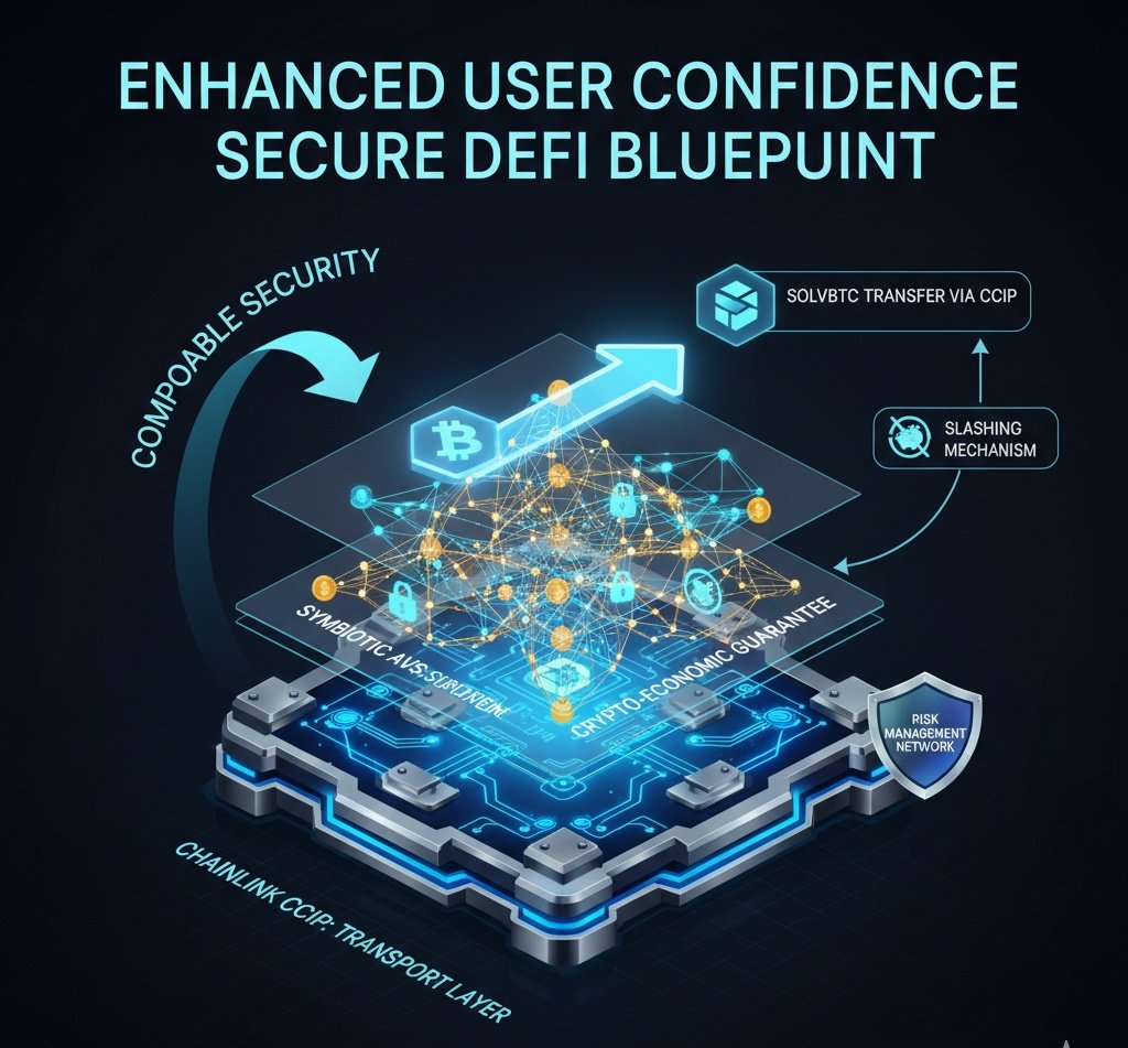 web3drexx's tweet image. A landmark collaboration between @symbioticfi, @SolvProtocol, and @chainlink is set to solve the challenge of defi which is the secure and efficient integration of Bitcoin, creating a new, highly secure model for bringing Bitcoin to other blockchains.

At the center of this…