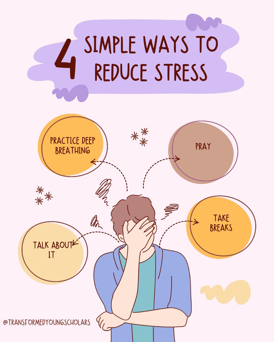 mike_ngene23851's tweet image. Feeling stressed? You’re not alone. 😮‍💨
Stress isn’t weakness — it’s a signal to pause, not quit. Breathe, Pray, Take a walk, Talk about it.

Your peace is just as important as your performance. 💭

💬 What’s your #1 way to manage stress as a student?
#TYSO #MentalHealthAwareness