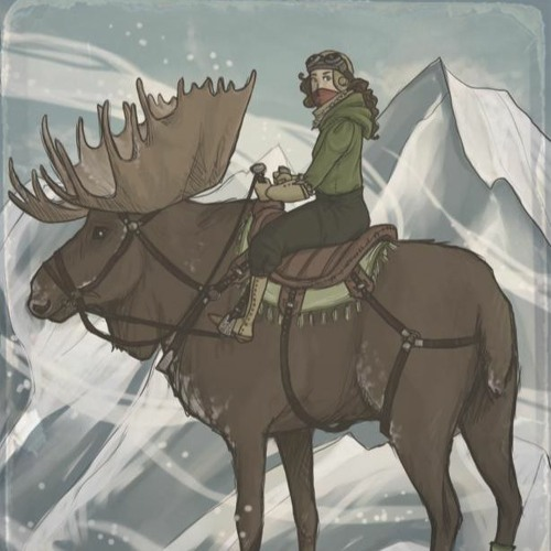 SheReadsMore's tweet photo. @WillieHandler Will I get to ride a moose? https://t.co/Xz9gqthVCI