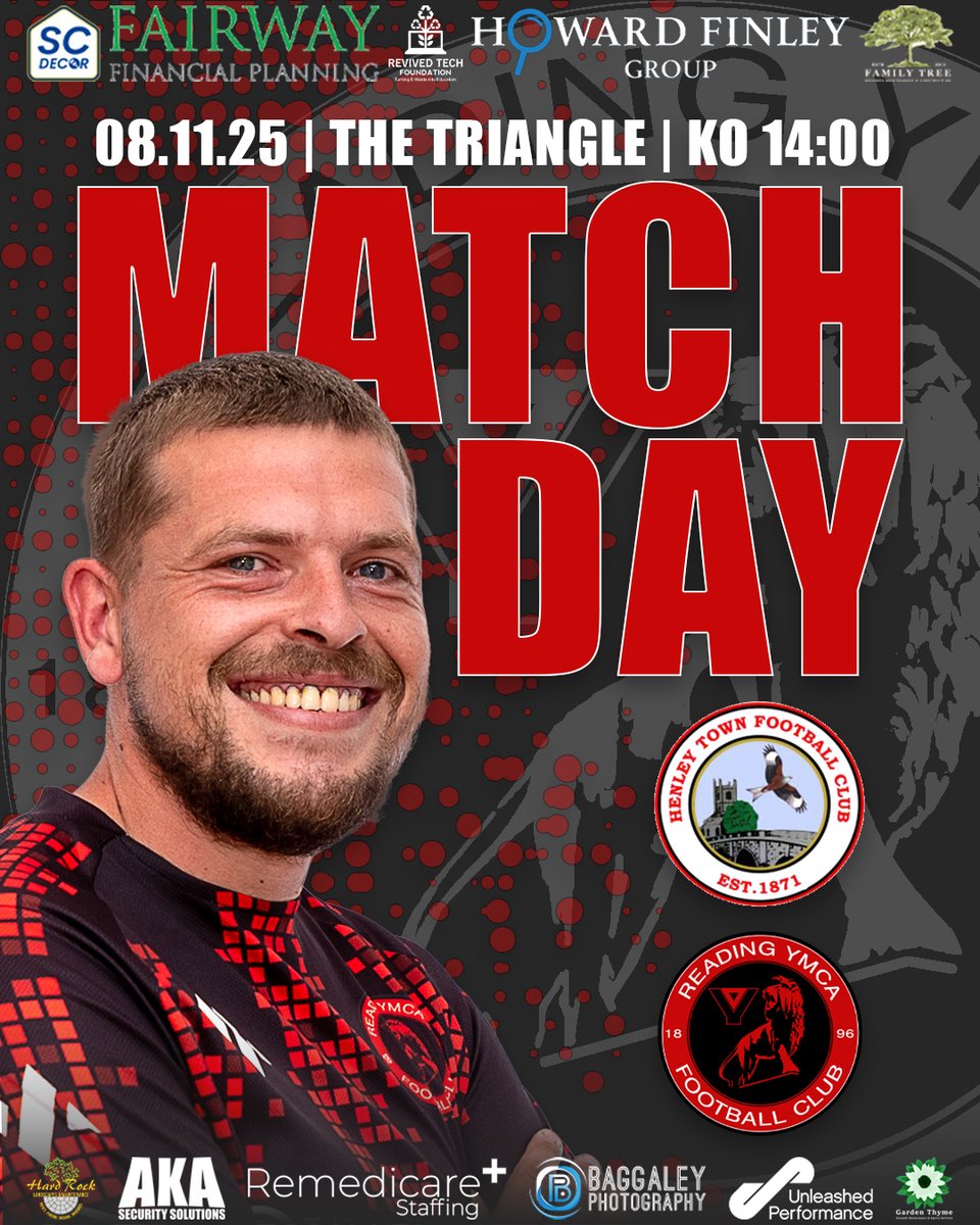HENLEY TOWN DEVELOPMENT v READING YMCA RAPIDS

🏆TVPL Division One Reserves
🏟️The Triangle
🕑KO 2pm

readingymcafc.com

🤝<a href="/HowardFinleyLtd/">Howard Finley</a> | familytreegmc.co.uk | <a href="/Stuartcripps4/">Stuart Cripps 💙</a> | <a href="/fairway_fp/">Fairway FP</a> | facebook.com/HardRock1978 | revivedtechfoundation.com| <a href="/Baggaley_Photo/">Baggaley Photography</a> |