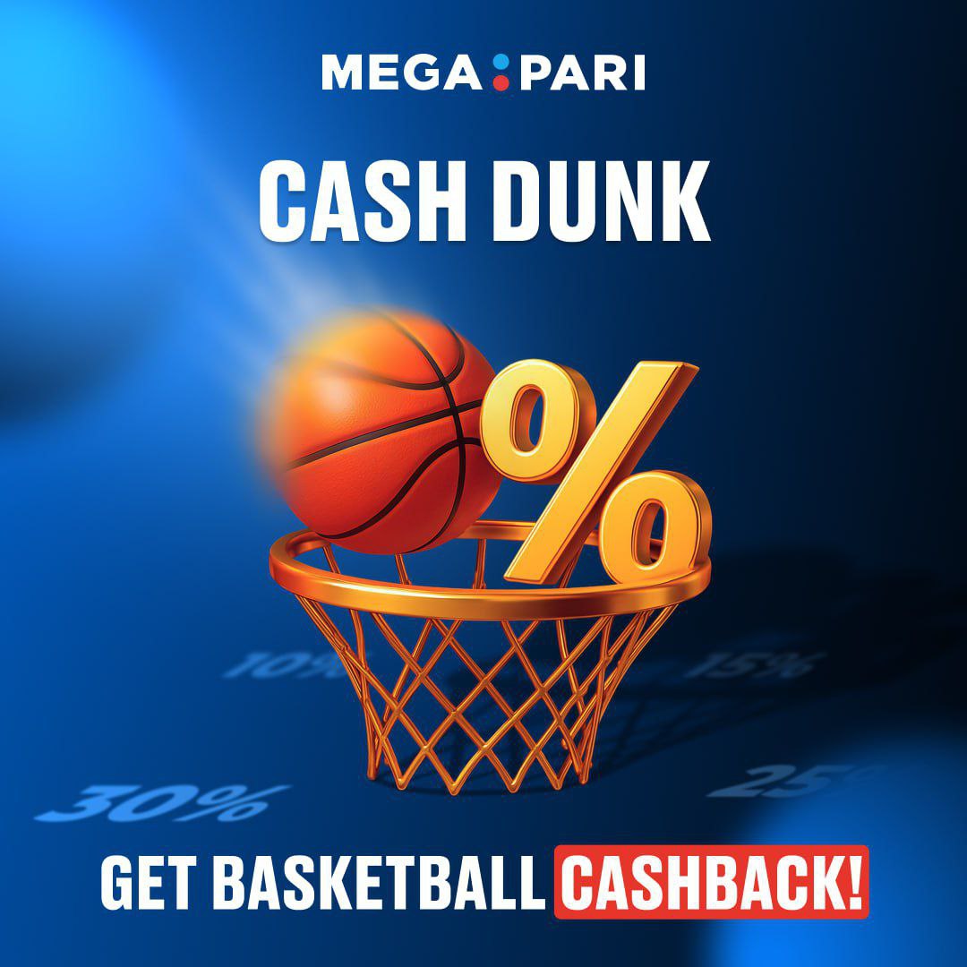 🏀 THE CASH DUNK PROMOTION IS HERE ❤️‍🔥

Lost a bet no problem 🤷‍♀️ we got you covered with!! Get refund for all net loses on basketball ⛹️‍♂️ as freebet 

Claim here and keep winning with Megapari> megapari.media/4kwcETO

#megapari #basketball #Cashback #FreeBet