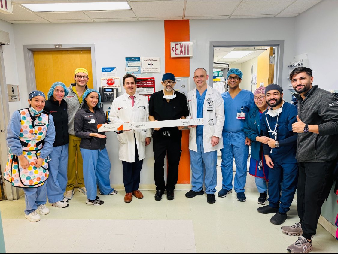 Congratulations to Dr Aziz - <a href="/alomda_2/">Emad Aziz</a> and Dr Petrovic - <a href="/LBBB_13/">Luka Petrovic</a> at <a href="/UnivHospNewark/">University Hospital</a> / <a href="/RutgersCardio/">Rutgers NJMS Division of Cardiology</a>  for being the #1st in NJ to use the <a href="/JNJMedTech/">Johnson & Johnson MedTech</a> #NuVisionNav catheter!

#EPpeeps #CVimaging