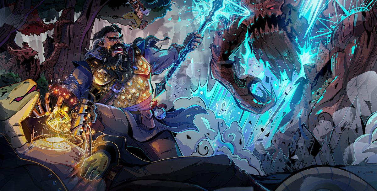 hyperstarter's tweet image. The Spellsmith class debuts in ALADIA: The Pyramid Scheme. kickstarter.com/projects/aladi… #gamenight #roleplaying #boardgames #dmlife #criticalrole #dndhomebrew #rpggames