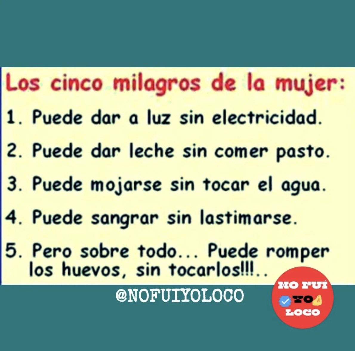 ¿Será verdad ?