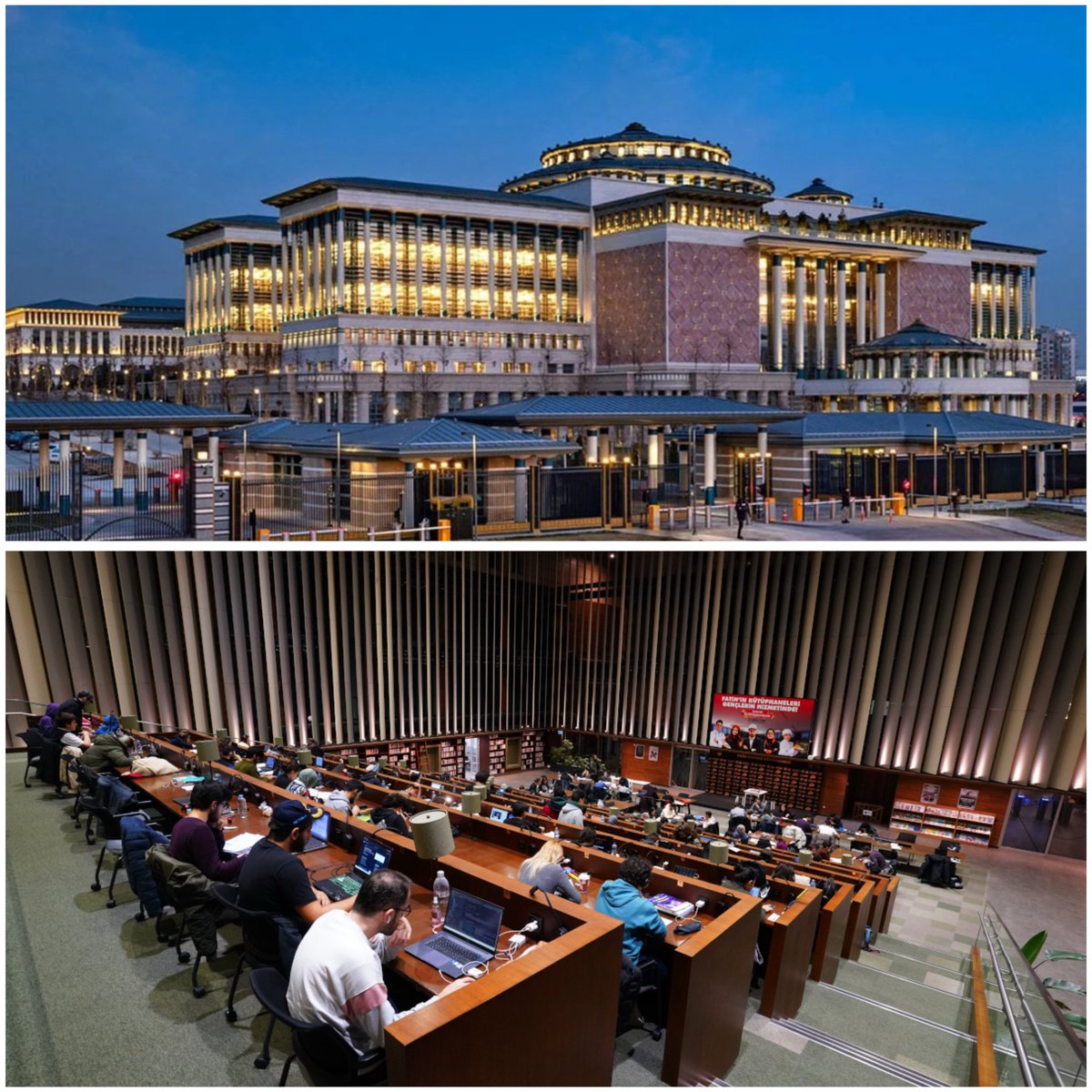 📚 Cumhurbaşkanlığı Millet Kütüphanesi 5 yaşında.

Beş yılda milyonlarca okur, sayısız sessizlik ve düşünce biriktirdi.

Aynı ruh Fatih’te de sürüyor.
Fatih Belediyesi’nin kütüphaneleri, gençlerin bir araya gelip düşündüğü, paylaştığı yeni mekânlar