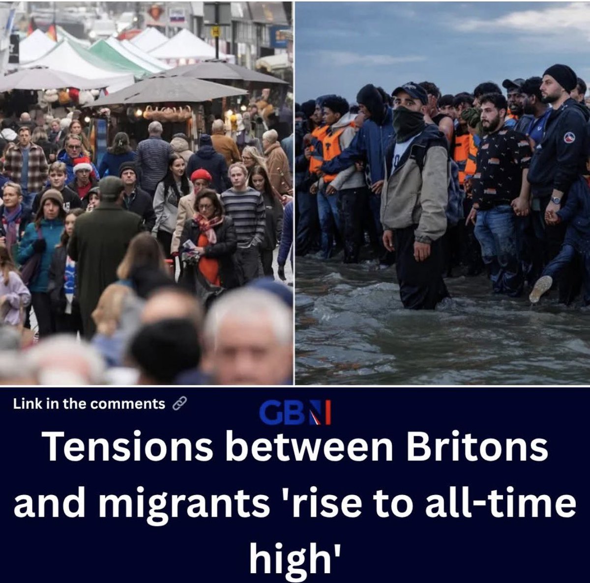 Maybe because the Government is flooding this country with raping, sexually assaulting, grooming and murdering lunatics.
Our women &amp; girls are not safe.

We don’t want asylum seekers or illegals here - deport, deport, deport.