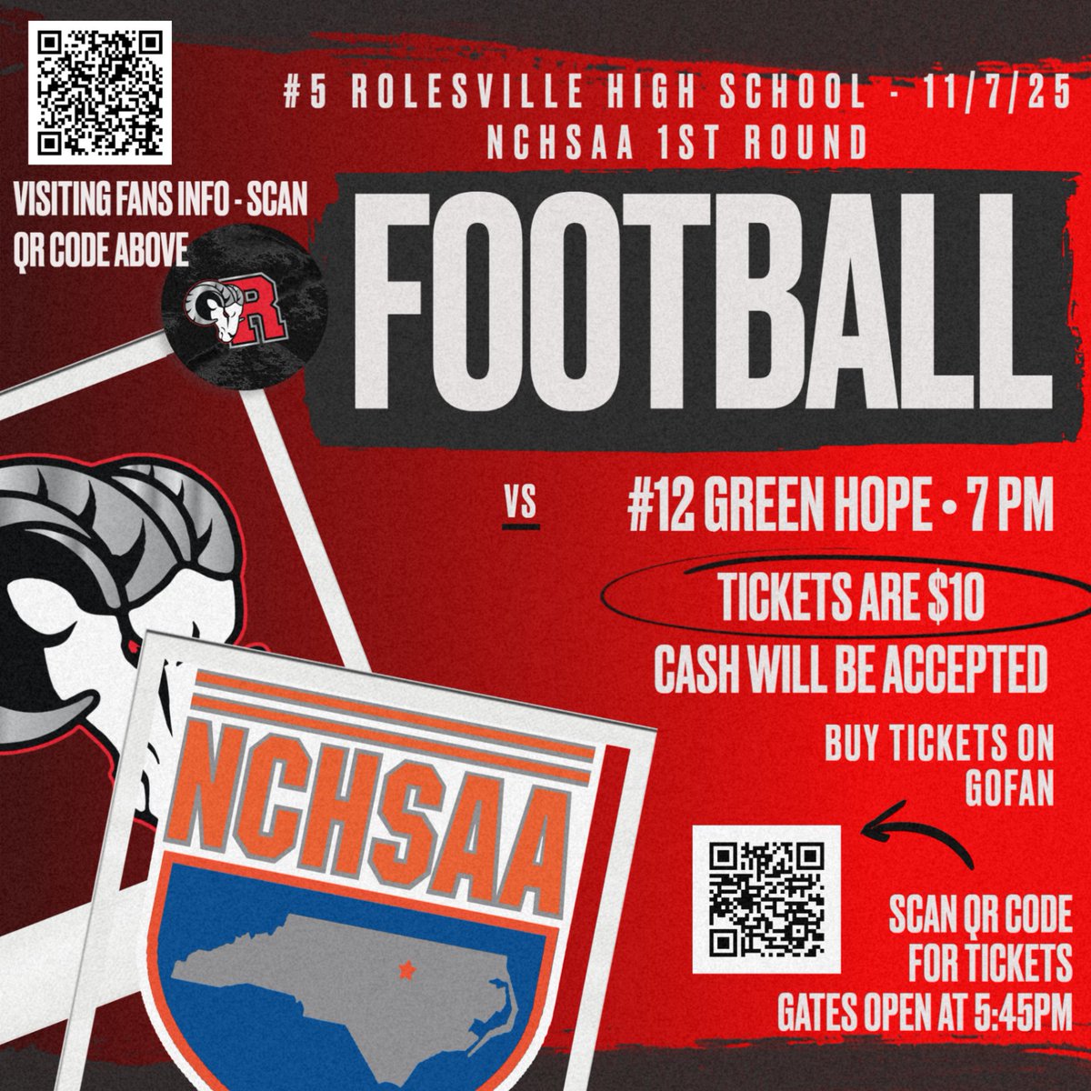 Rolesville Athletics tweet media