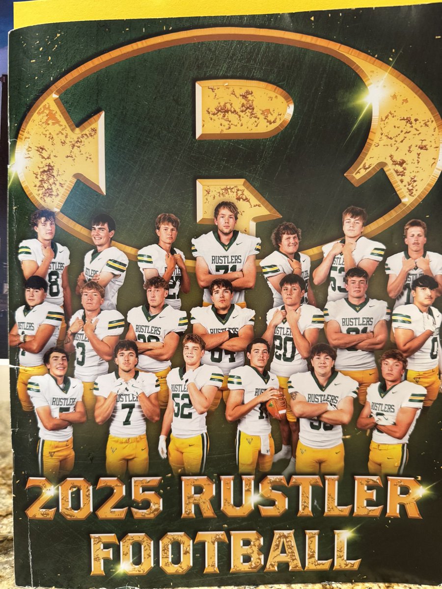 Rustlers1fan's tweet photo. It’s the playoffs @CMRFootball !! Get the WIN in Missoula!! Beat Big Sky!! You are #RustlerPride💚💛🏈 https://t.co/8mXO4TsZg9