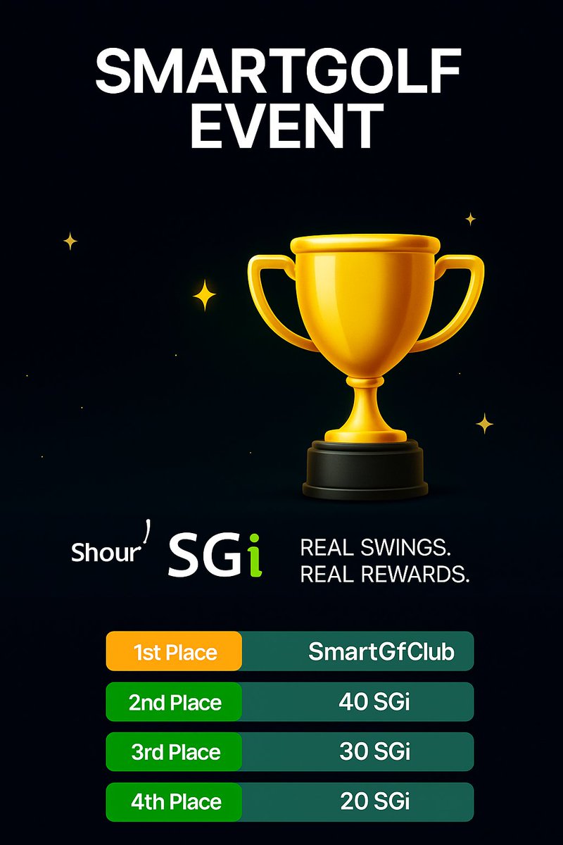 SmartGolf SGi tweet media