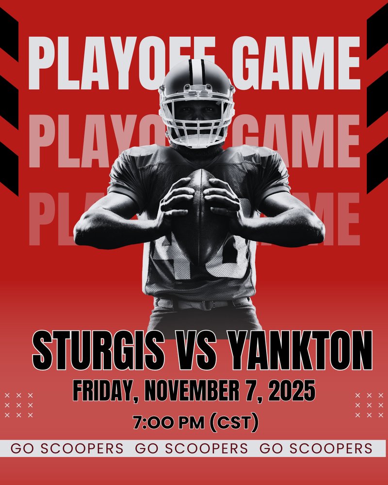 🏈 Only 4 teams remain in each class of SD high school football!

Sturgis Brown HS is among the final 4 in Class AA and will face Yankton on Friday, Nov. 7 for a shot at the state title.

🎥 Watch LIVE: nfhsnetwork.com/schools/yankto…