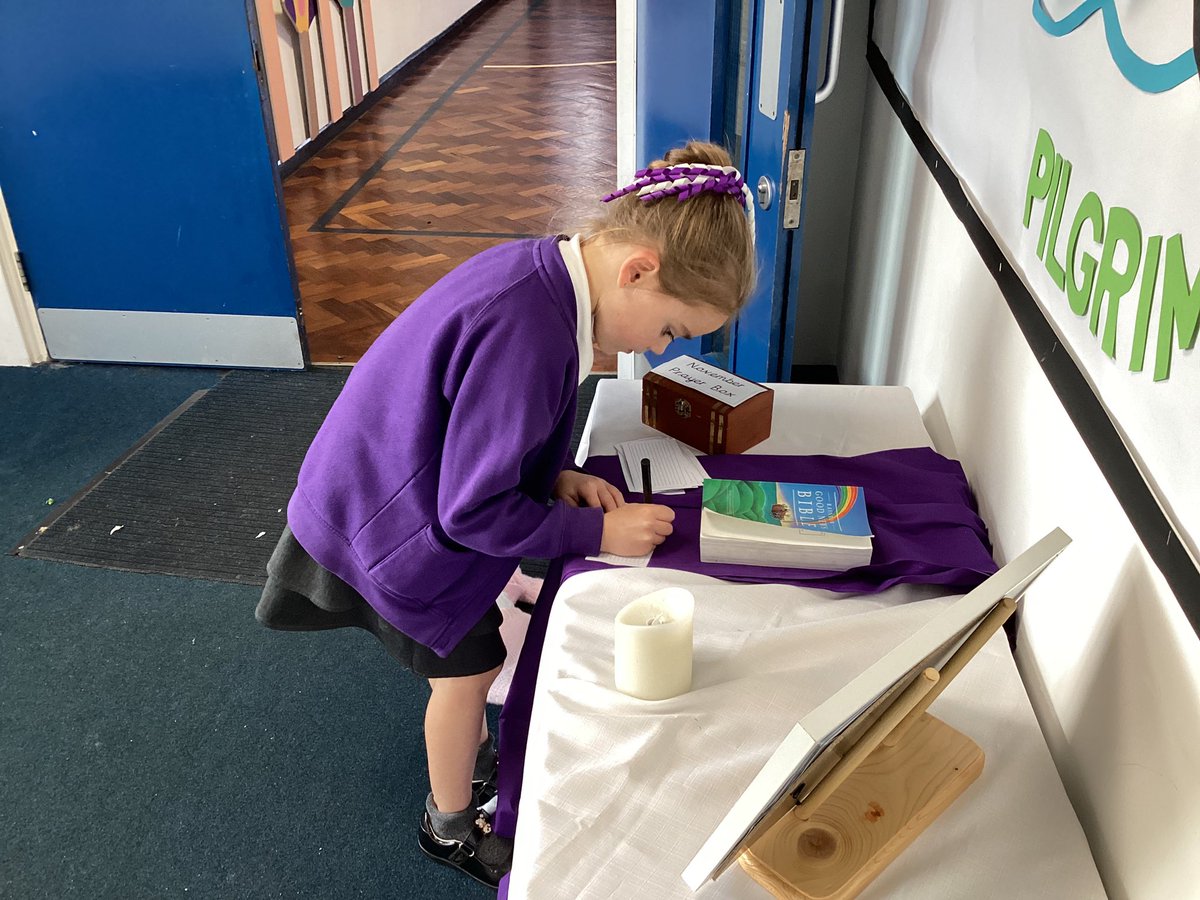 November is the month to remember our loved ones. We will write the names of people we want to pray for during this month and put them in our prayer box.