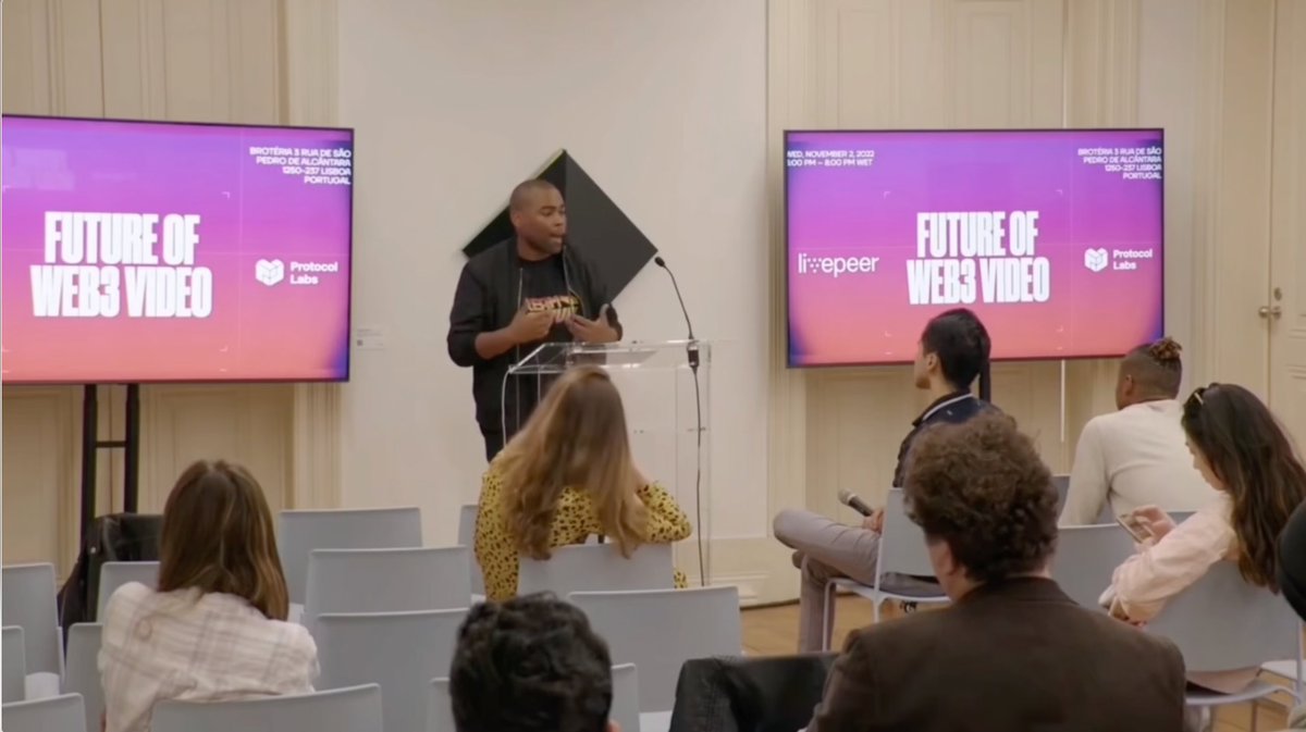 Bradfordpedia's tweet image. We've been building on @Livepeer for 3 years and were one of the first projects pushing AI for creative industries. Our product VPM uses their decentralized video infrastructure and we have been testing real-time visuals through their solution @DaydreamLiveAI 

2/4