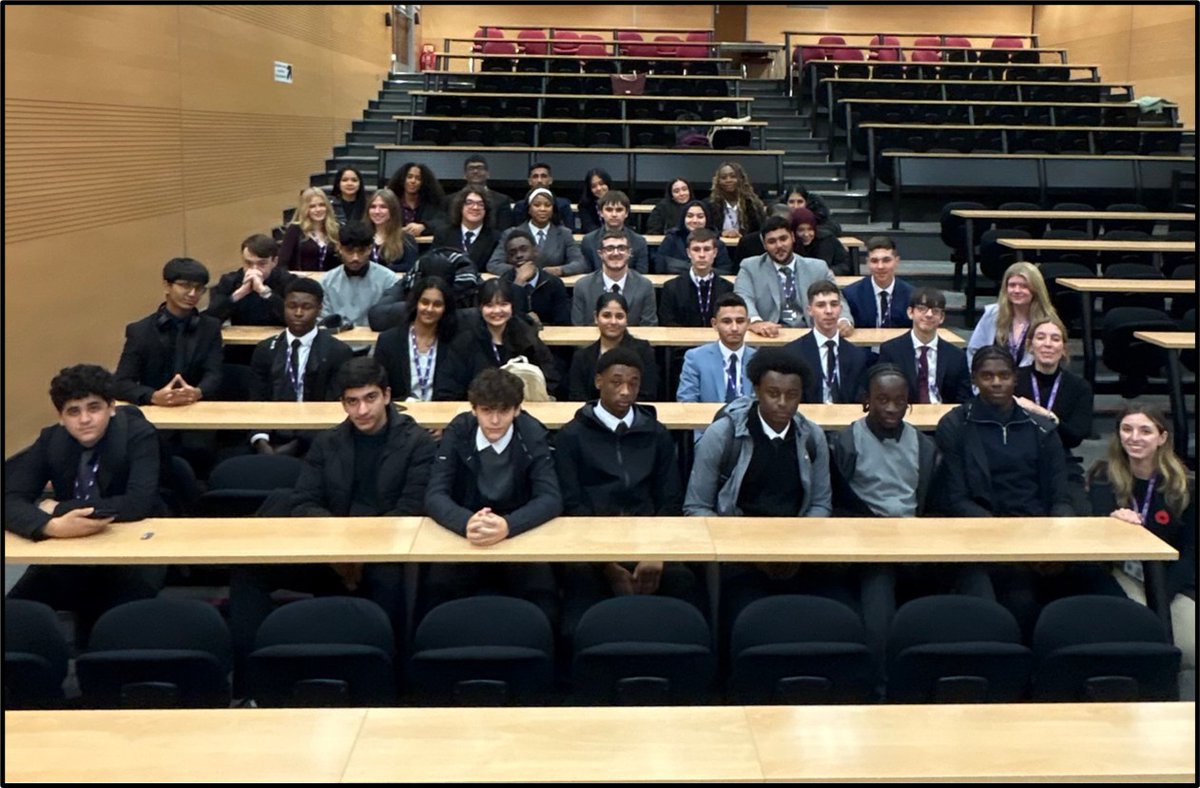 Year 12 scientists attended Chemistry, Biology and Physics lectures at Queen Mary University. They had the opportunity at ask questions and take part in practical sessions. Topics included particle acceleration, cryptology, palaeontology and the study of dinosaur behaviour.