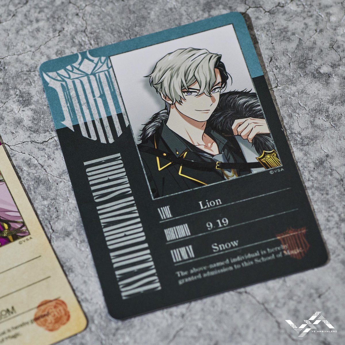 ビバレン魔法学園 魔法使い認定証カード ビバレン魔法学園】XlamV トレーディングスペシャルカード | VS